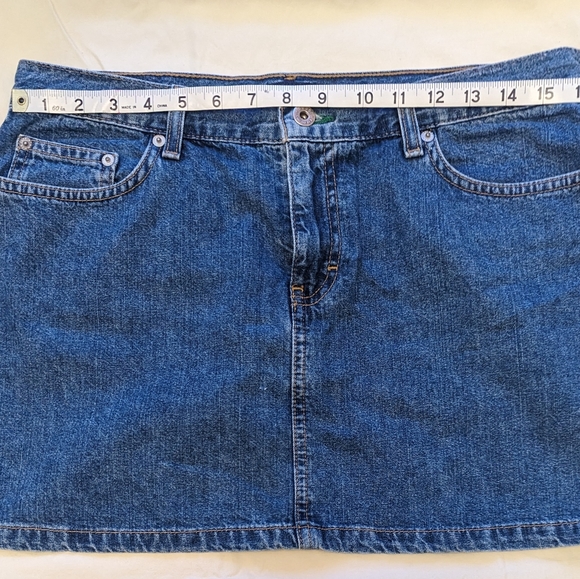 Tommy Jeans Denim Mini Skirt Size 11 - Picture 6 of 8